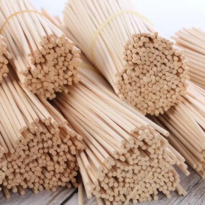50 bâtonnets en rotin naturel de 10/19/22/24/30/35/40 cm pour diffuseur de parfum d'ambiance, bâtonn