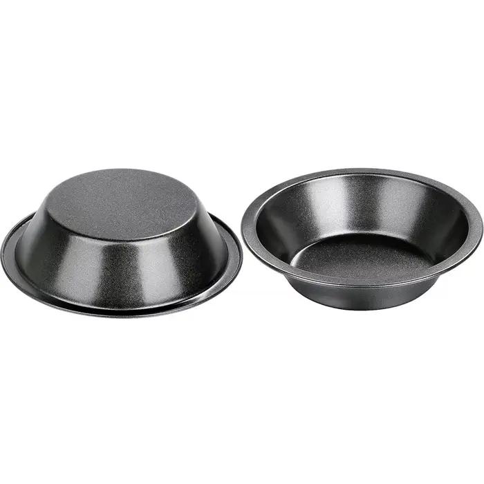 5 pouces Mini tarte étain rond en acier au carbone tarte Dishe antiadhésif tarte gâteau pâtisserie P