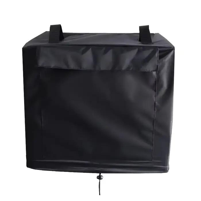 Housse de gril à feu en bois Ninja avec poches, protection durable pour four à pizza d'extérieur pou