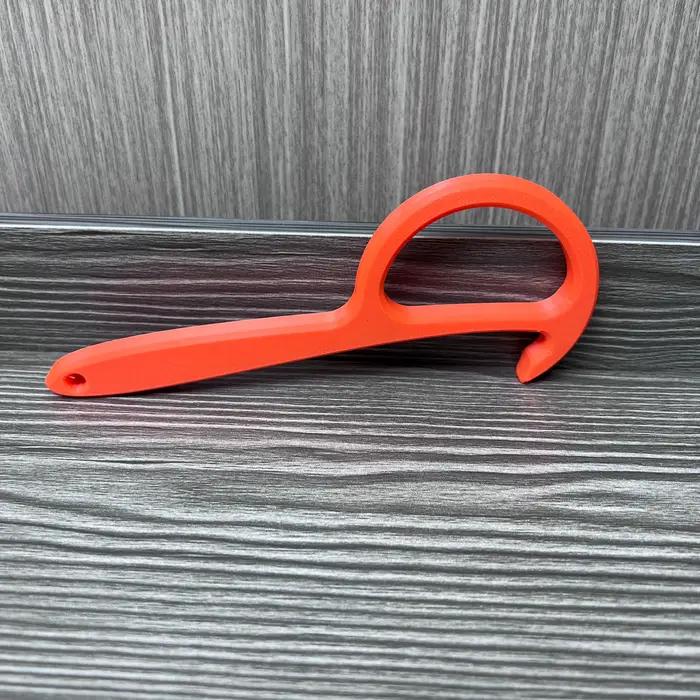 Ouvre-boîte, poignée antidérapante, ouvre-boîte manuel en plastique, sûr et facile à saisir, constru