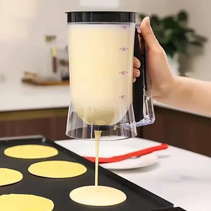 Distributeur de pâte à cupcakes – Conçu pour un verser facile – Antiadhésif et peu encombrant, idéal