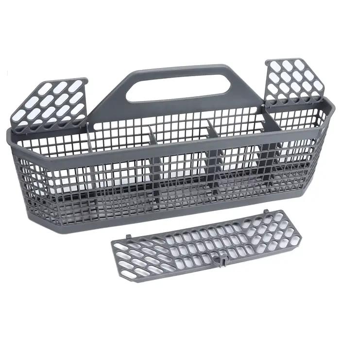 Panier de rangement pour lave-vaisselle, panier de rangement en plastique pour couverts et argenteri