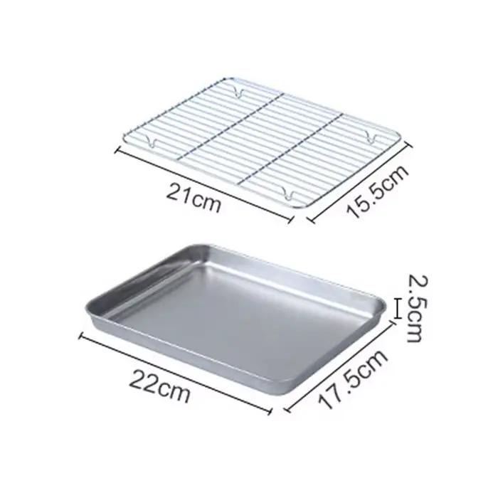 Ensemble de cuisson en acier inoxydable, grille de refroidissement T1, cadre de distribution de séch