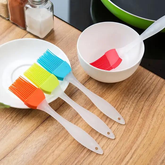 Brosse à badigeonner en Silicone pour pâtisserie, pinceaux à huile de Barbecue, ustensiles de cuisso