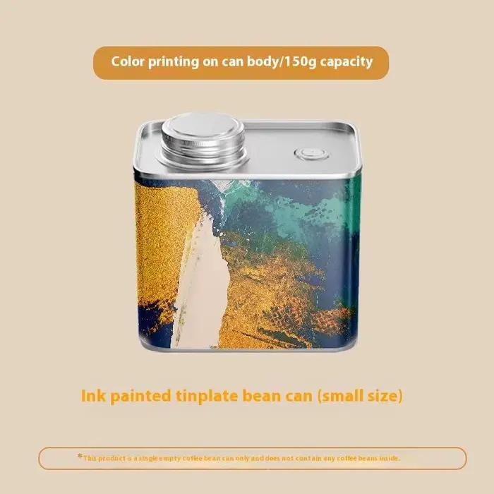Boîte de conserve scellée de grain de café de qualité alimentaire pour le stockage d'emballage de bo