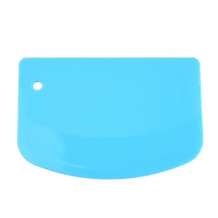 Coupe-pâte en plastique, outils pour biscuits, Fondant, pain, Pizza, spatule pour gâteau, grattoir à
