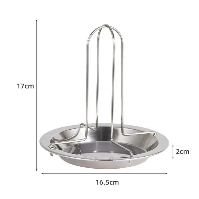 Support de gril jetable en acier inoxydable, rôtissoire T1 avec escalade, outils de barbecue en plei