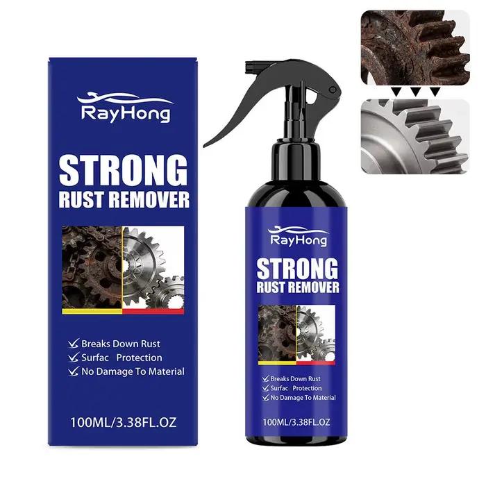 Spray décapant de rouille puissant pour métaux, dégraissant haute performance, nettoyant pour surfac
