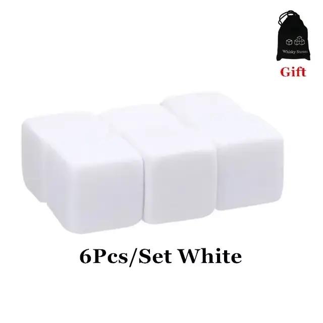 6 pierres à whisky réutilisables, glaçons réutilisables pour whisky, pierres naturelles pour whisky,