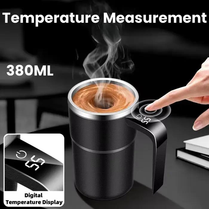 Tasse à café électrique auto-briquante de 380ML, étanche IP67, sans BPA, tasse à café, tasse magnéti