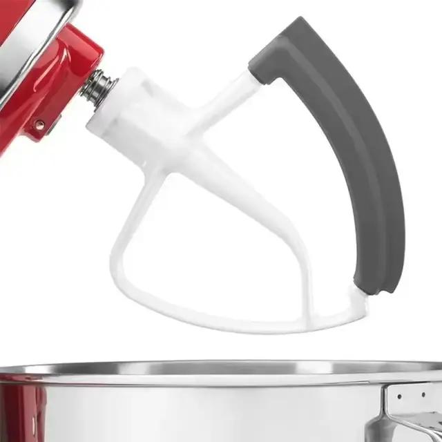 Accessoire pour batteur sur socle inclinable KitchenAid 4,5-5 QT avec lame de mélange flexible en si