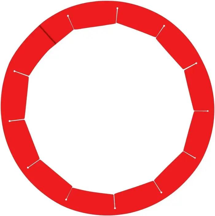 Bouclier de croûte de tarte en Silicone réglable, protecteur de cuisson réutilisable de 8 à 11 pouce