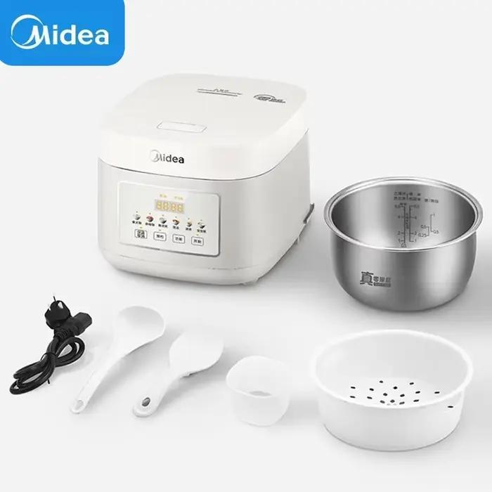 Midea cuiseur à riz sain 3L sans revêtement revêtement en acier inoxydable Pot cuiseur électrique ri