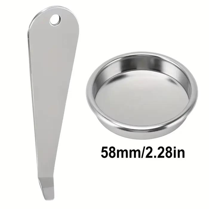 Ensemble d'accessoires pour Machine à café, 2 pièces, comprenant un filtre aveugle et un panier de f