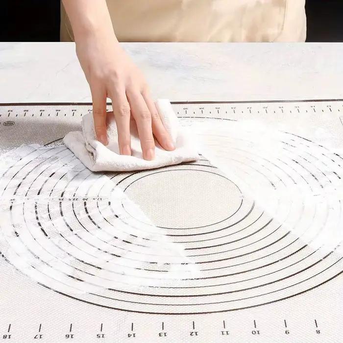 Tapis de cuisson en Silicone surdimensionné 80/70/60cm, 1 pièce, tapis de pâtisserie roulant, pétris