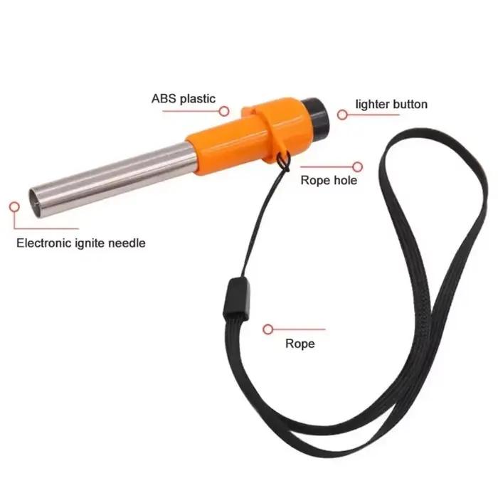 Mini allumeur de Camping en plein air, poêle de cuisine, briquet électrique en acier inoxydable, all