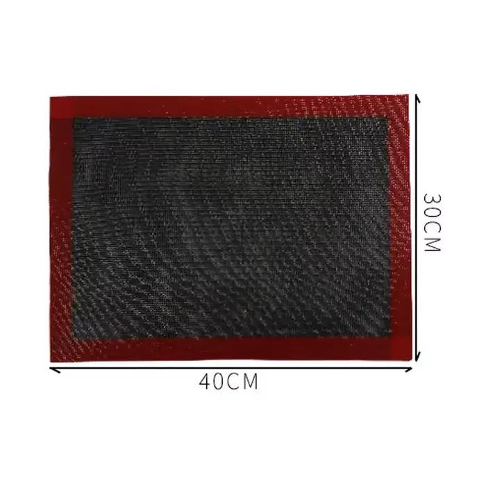 Tapis de gril de cuisson 30x40cm, plateau de cuisson respirant antiadhésif pour barbecue, biscuits, 