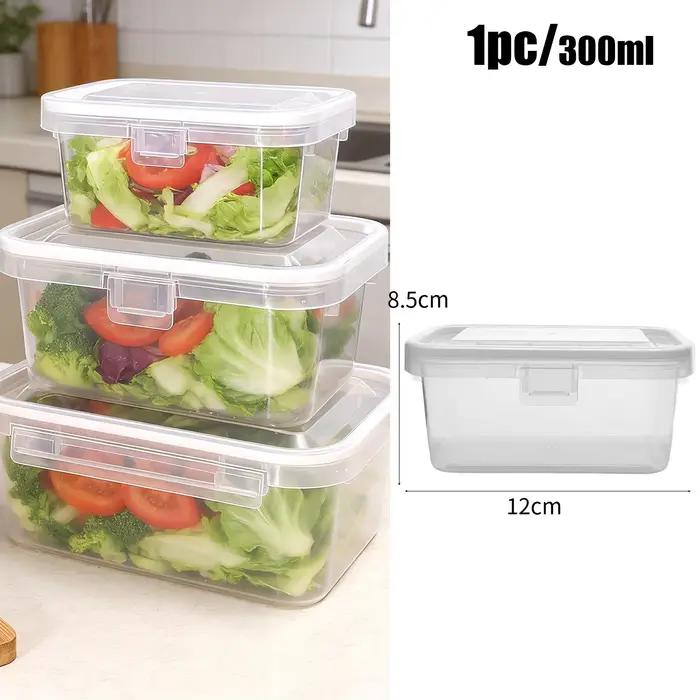 Boîte de rangement transparente pour conservation de la fraîcheur, boîtes de scellage des aliments p