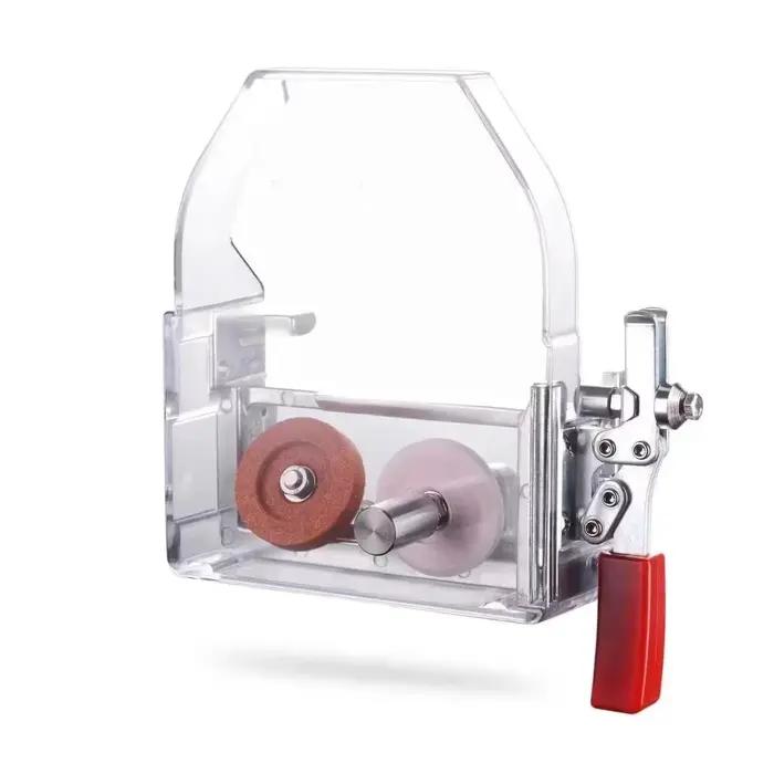 Aiguiseur de couteaux électrique 120 mm, lame ronde, meuleuse automatique, spécial pour les couteaux