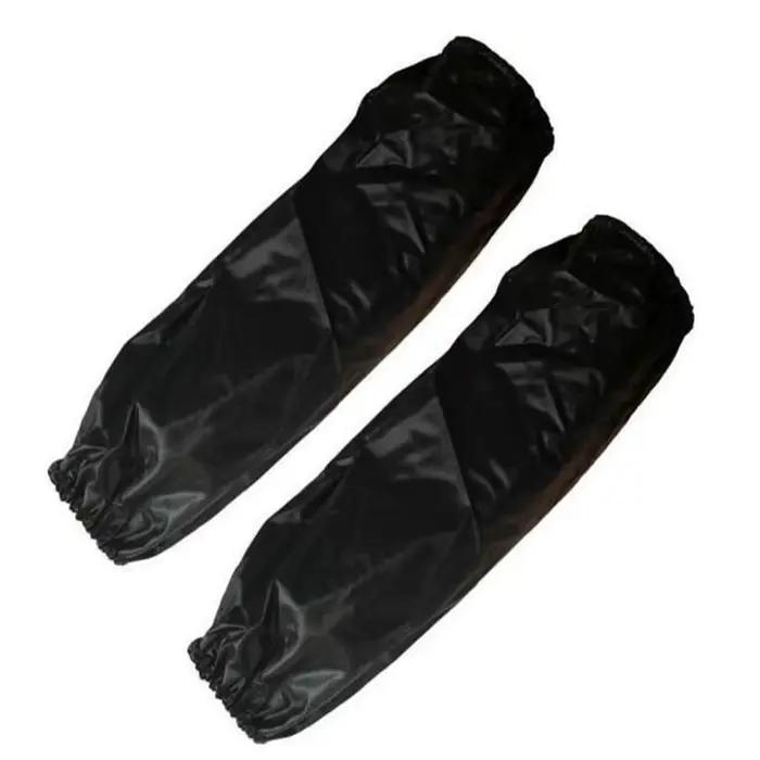 Manchons noirs épais, 1 paire, étanches à l'huile, accessoires de nettoyage ménagers, manchons étanc