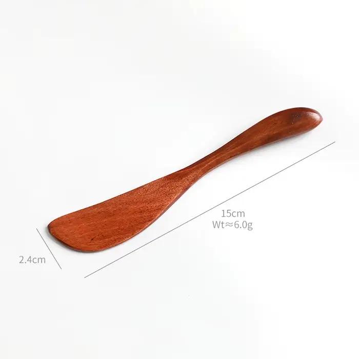 Couteau à beurre en bois, spatule à fromage de cuisine, petit déjeuner, pain, marmelade, vaisselle r