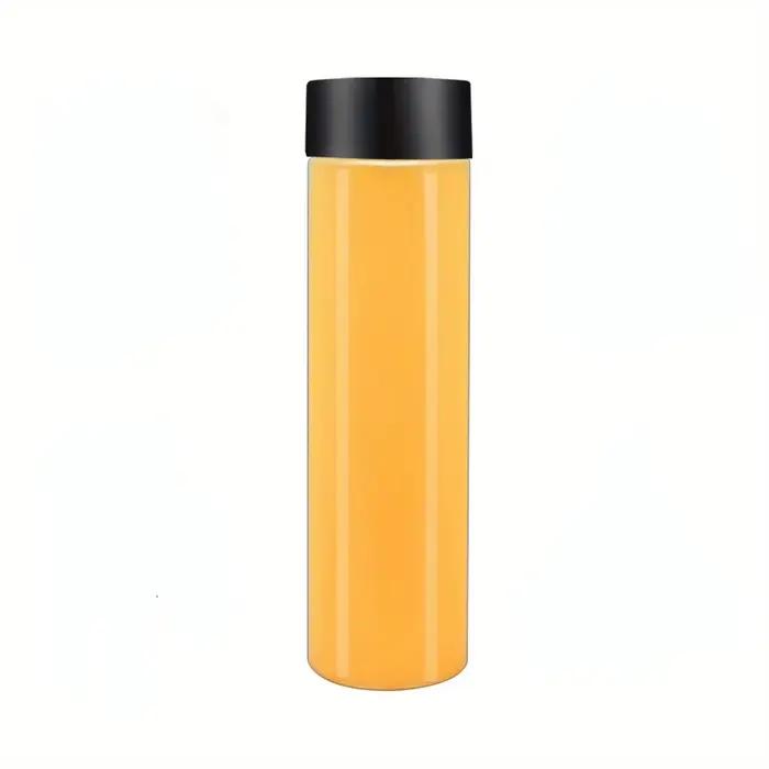 Bouteille de jus de fruits en plastique portable, récipient en vrac transparent pour intérieur et ex