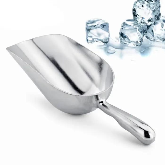 Pelle à glace multifonction en alliage d'aluminium, 1080ml, poignée ergonomique, pour aliments, outi