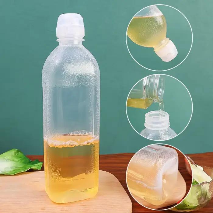 Bouteilles d'assaisonnement à presser de 1000ML, bouteille de contrôle de l'huile hurlante, résistan