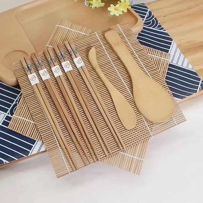 9 pièces/ensemble bricolage Sushi fabricant moule à riz cuisine faisant trousse à outils moules outi