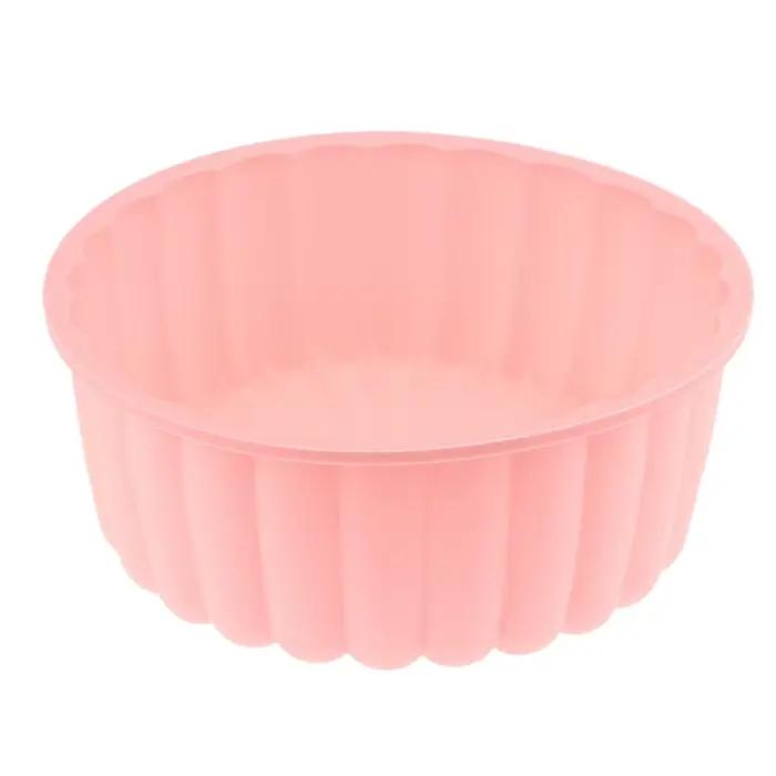 Moule à gâteau Charlotte en Silicone de 6 pouces, moule rond antiadhésif pour gâteau au fromage, mou