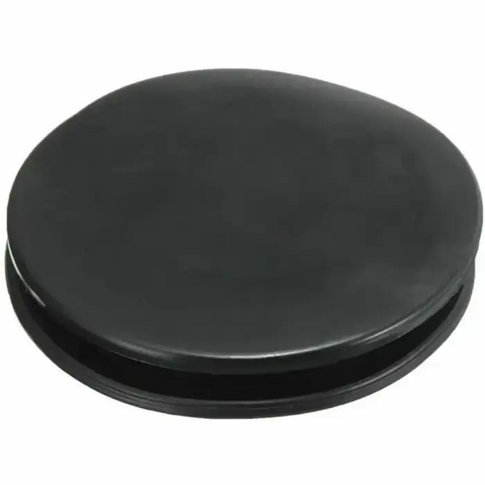 2/4/10 pièces boîtes d'argent en plastique noir bouchon couvercle boîte d'économie d'argent tirelire