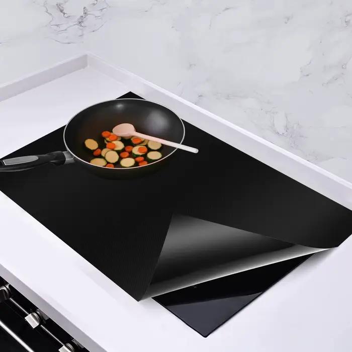 Couvercle de cuisinière à Induction, tapis en Silicone antidérapant, protection de cuisinière électr
