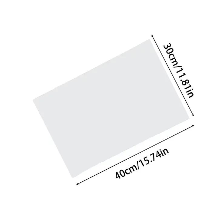 Feuille de tapis de cuisson 40x60cm ou 30x40cm, papier de cuisson antiadhésif réutilisable résistant