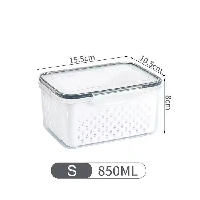 Boîte de rangement pour réfrigérateur, organisateur de réfrigérateur, conteneur de fruits et légumes