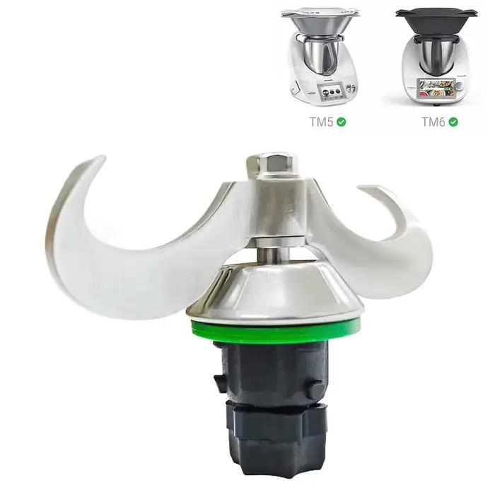 Couteau à pâte HOMEFISH pour Thermomix TM6/TM5 - Lame de mélange de rechange compatible avec TM6/TM5