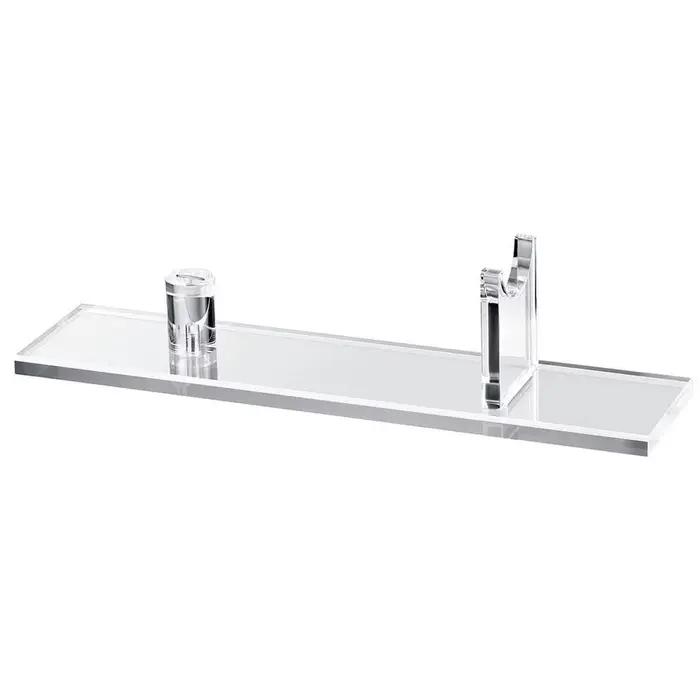 Présentoir de bureau en acrylique opaque avec cadre de support, présentoir de collection pour la cha