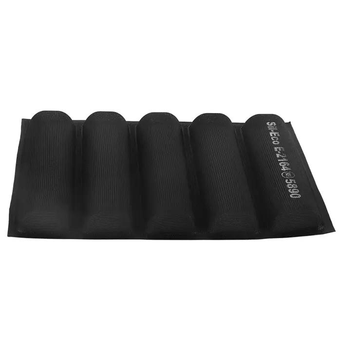 Moule à pain en Silicone de forme oblongue, ustensiles de cuisson pour pain français, poêle à Baguet