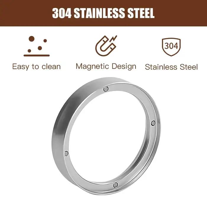 Anneau de dosage magnétique pour café expresso, entonnoir pour Delonghi Breville Portafilter, access