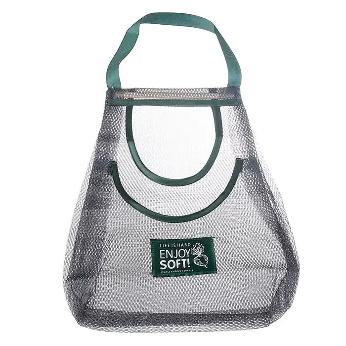 Sacs de rangement réutilisables pour la cuisine, filet de stockage de fruits et légumes pour la mais