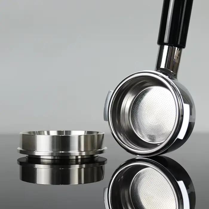 Anneau de dosage de café en acier inoxydable 304, 57MM 57.5MM, pour entonnoir Lelit, porte-filtre, a