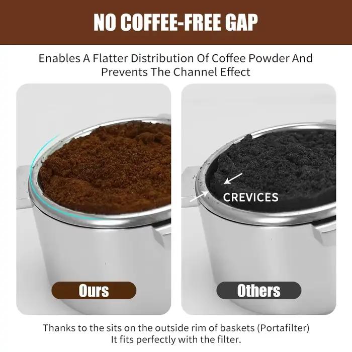 Anneau de dosage magnétique pour café expresso, entonnoir pour Delonghi Breville Portafilter, access