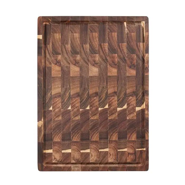 Planche à découper en bois d'acacia, planche à découper en bois pour outils de cuisine