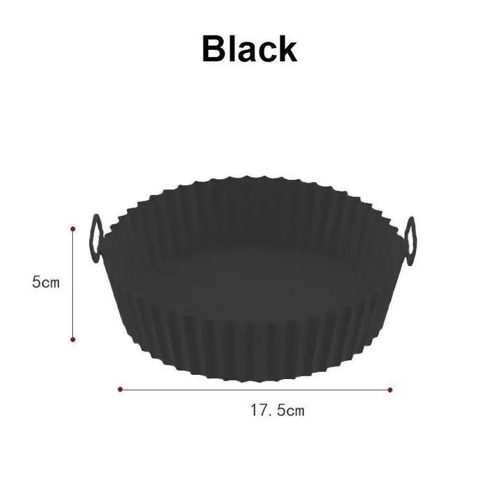 Doublures en silicone pour friteuse à air, pot en silicone, doublures réutilisables pour friteuse à 