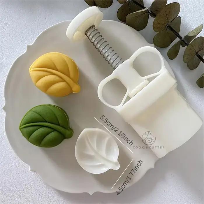 Moule à gâteau de lune en forme de tulipe, moule à pâtisserie en haricots mungo de printemps, pressi