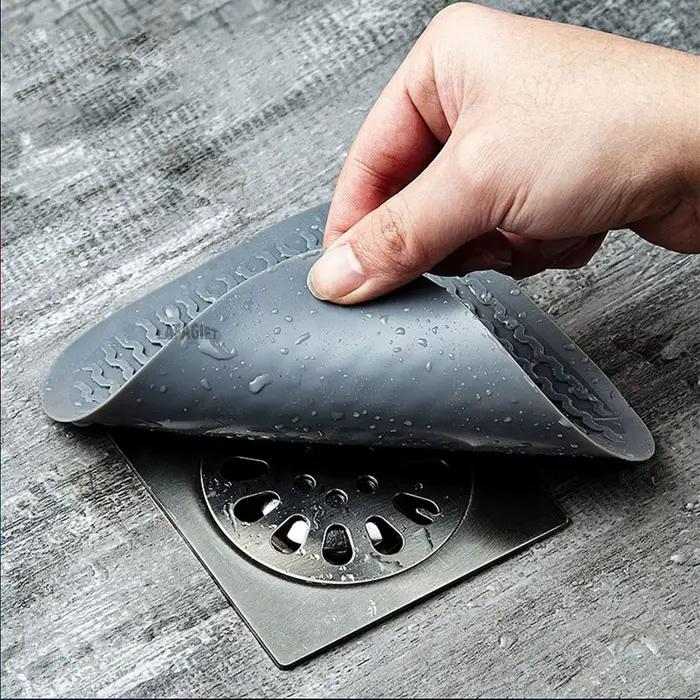 Bouchon de filtre de vidange de sol en Silicone, collecteur de filtre d'évier de cuisine, couvercle 