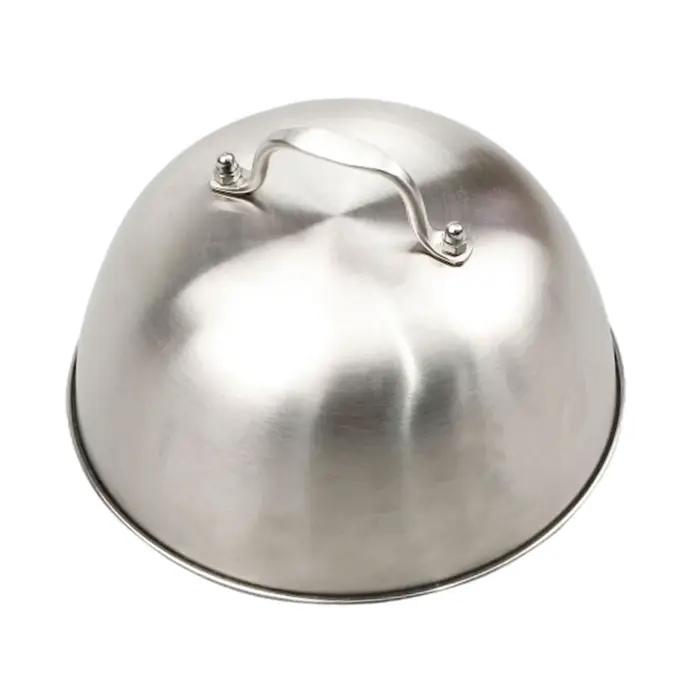 Couvercle de hamburger, accessoire de gril universel, couvercle de badigeonnage, dôme de plaque pour