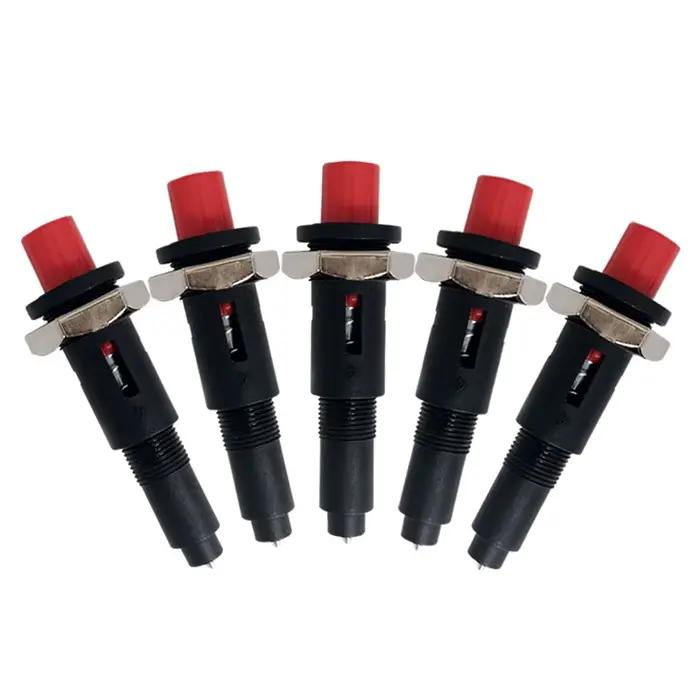 Bougie d'allumage piézo à une sortie, allumeur en céramique à bouton poussoir, briquet électronique 