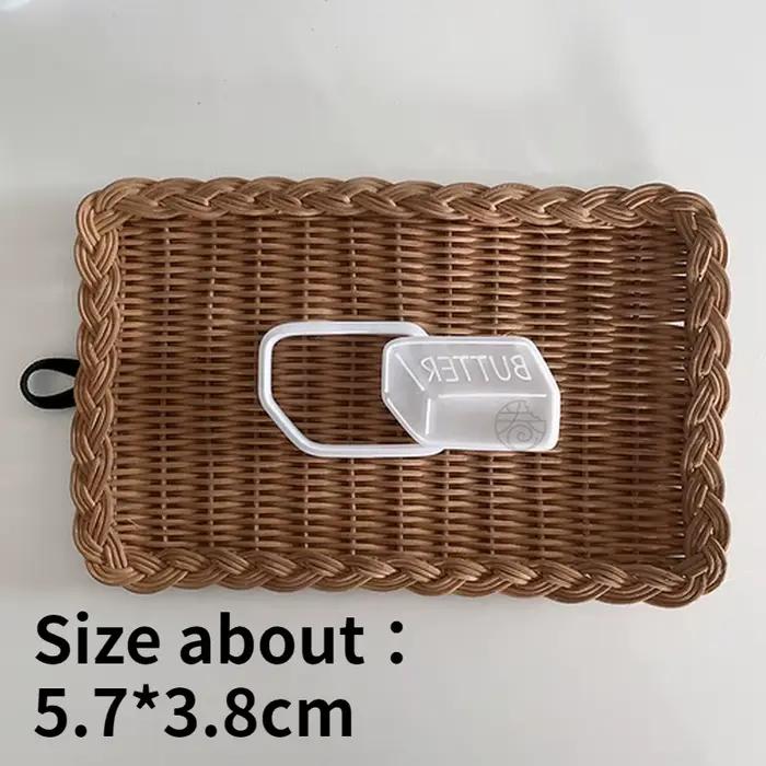 Moule à biscuits en forme de brique carrée pour beurre, ensemble de emporte-pièce mignon, cadeau d'a