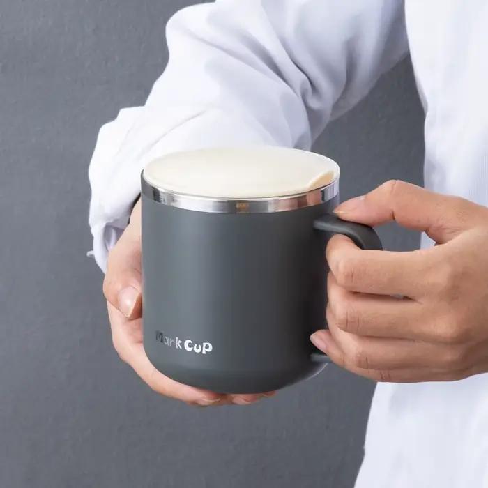 Tasses à café portables en acier inoxydable 400, 304 ml, isolation thermique, Thermos Anti-chute, po