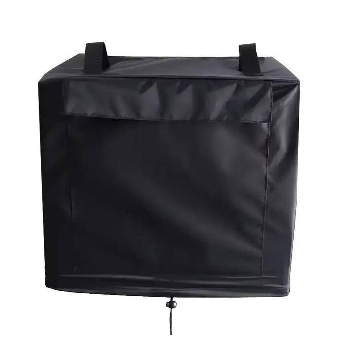 Housse de gril à feu en bois Ninja avec poches, protection durable pour four à pizza d'extérieur pou